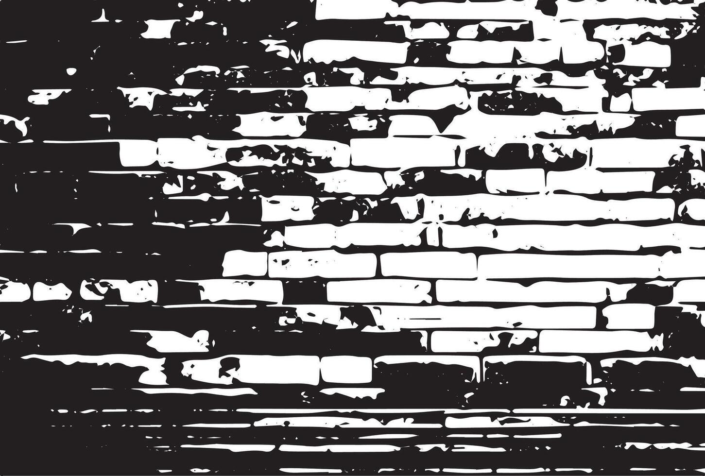 Old stone wall texture background cracked toned. vector