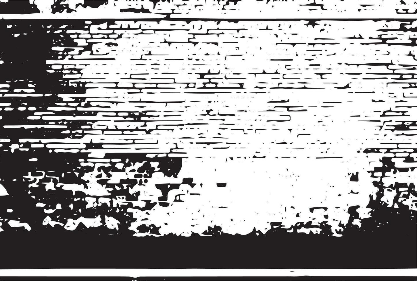 Old stone wall texture background cracked toned. vector