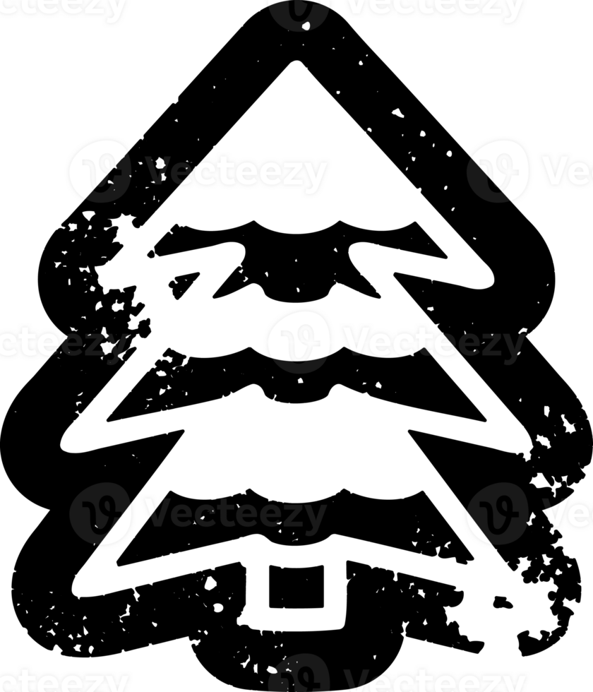 schneebedeckt Baum Symbol Symbol png