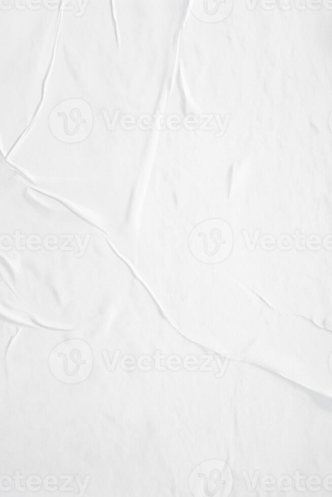 White Glued Paper Texture, Clean and Textured Surface photo