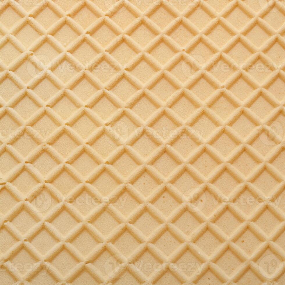 Yellow Wafer Texture Background photo