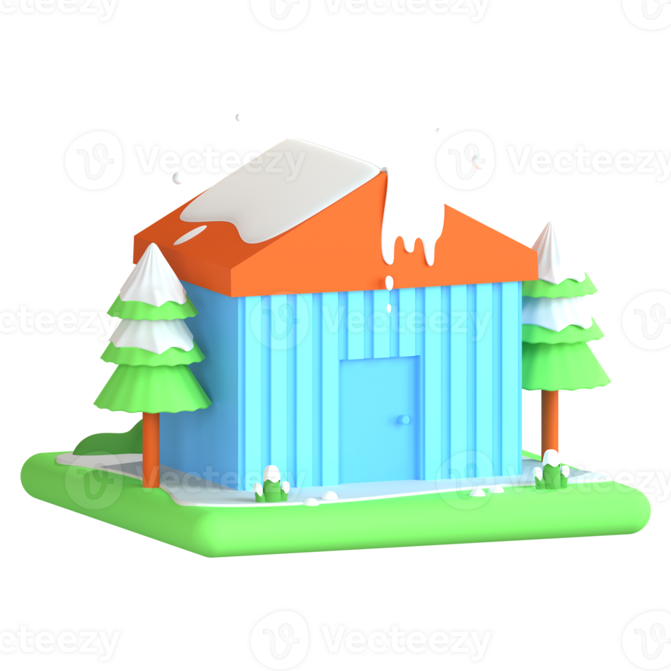 3D Illustration winter png