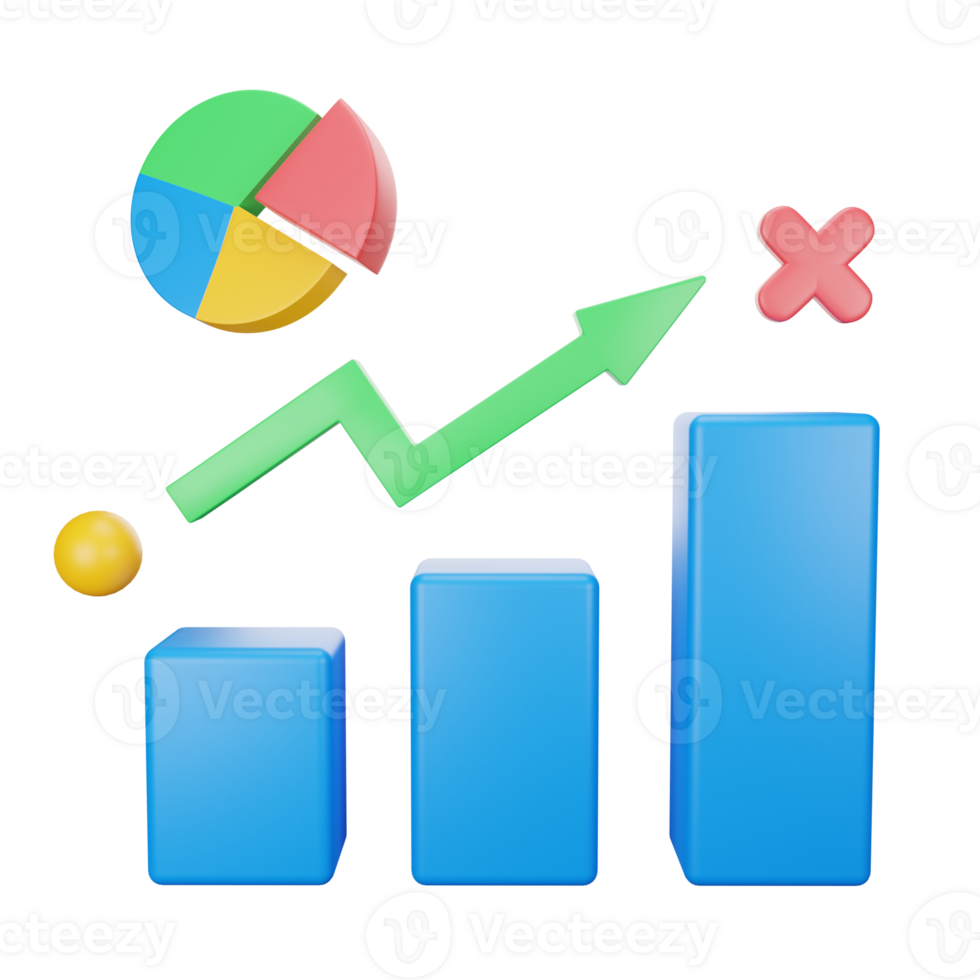 3D Illustration sales strategy png