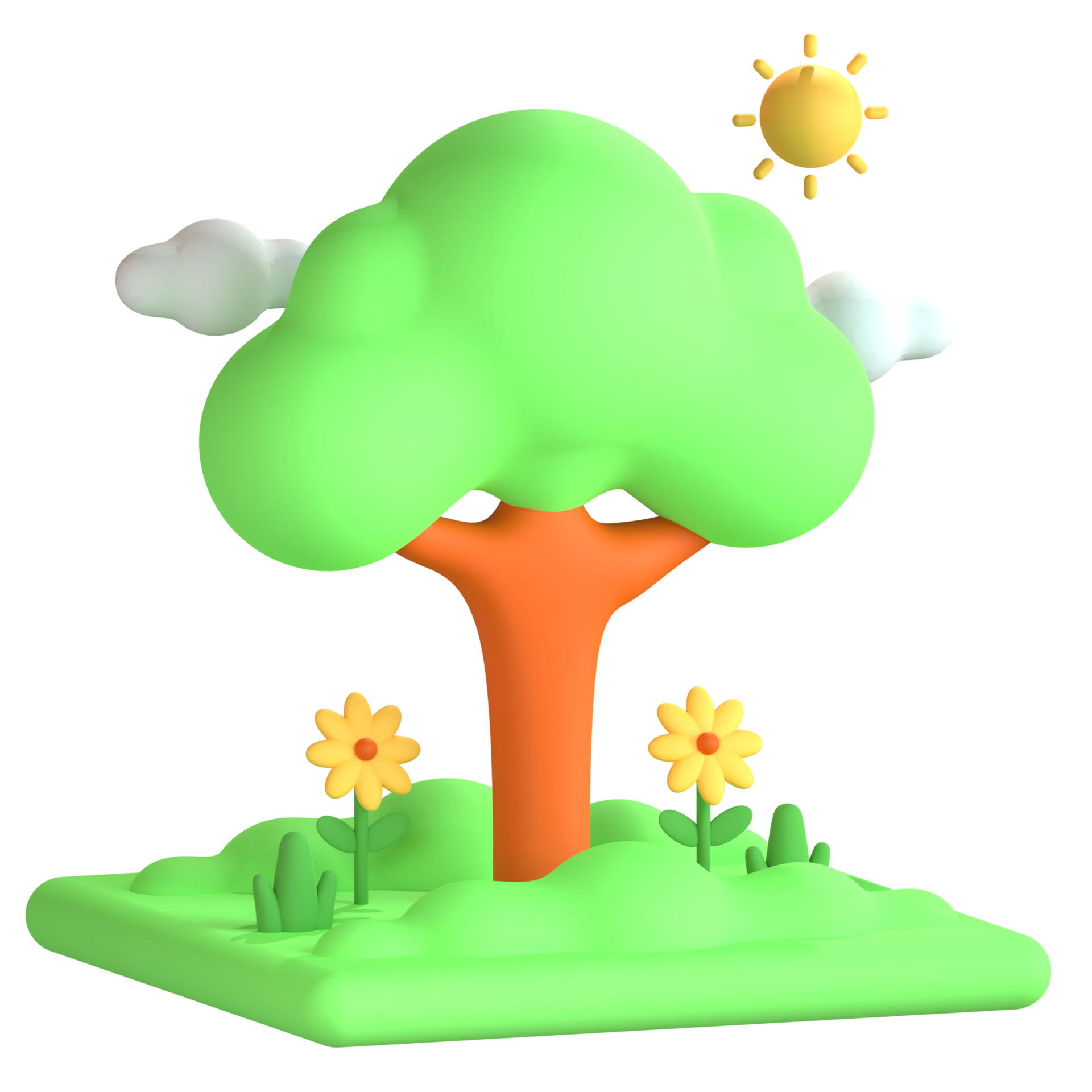3D Illustration spring 40502065 PNG