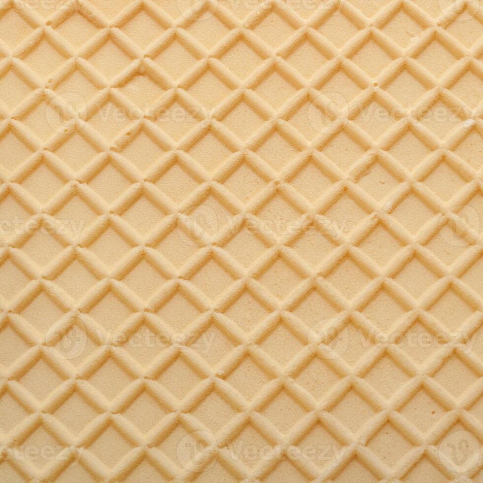 Yellow Wafer Texture Background photo