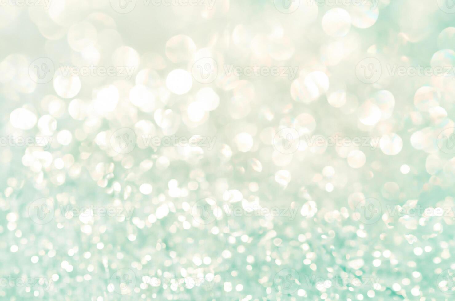 Blue Glitter Christmas Abstract Background, Festive Sparkle photo