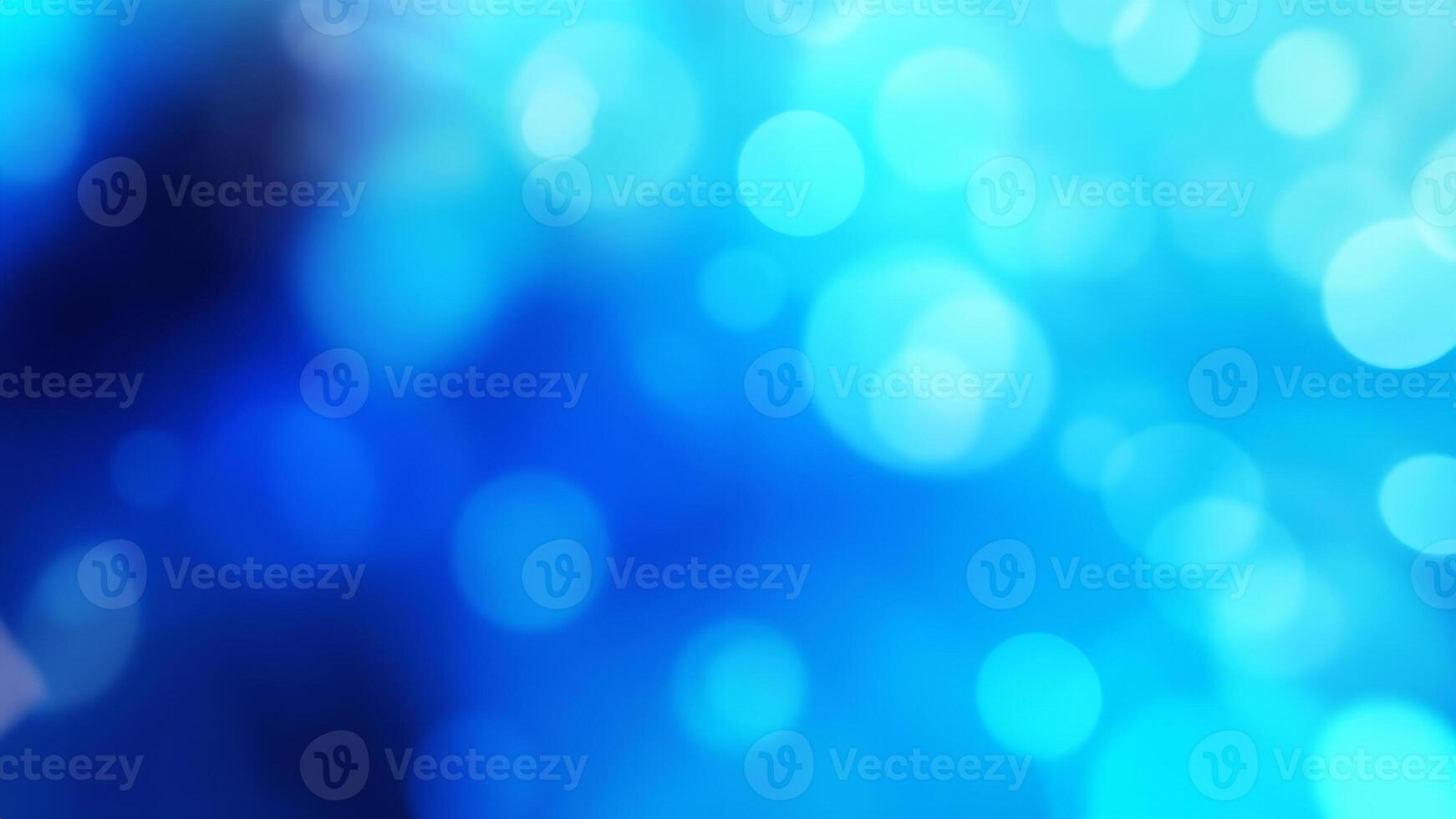 Blue bokeh abstract background photo