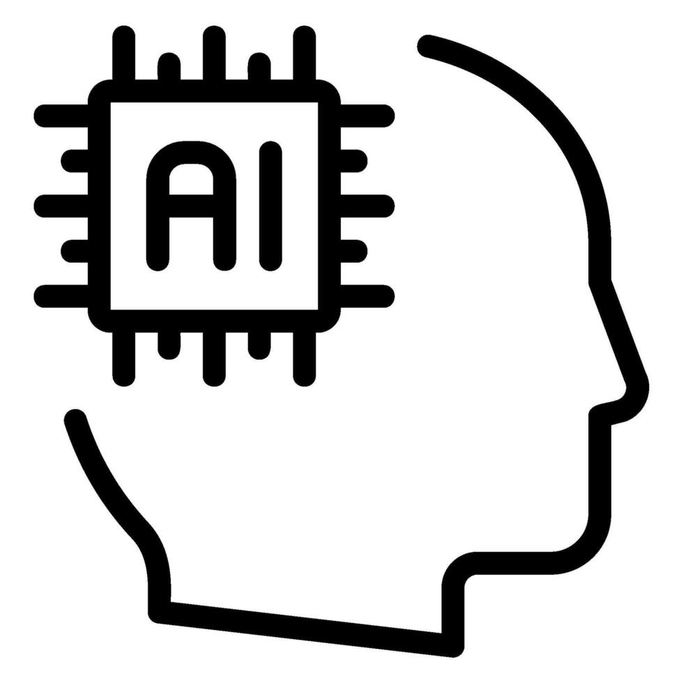 head line icon vector