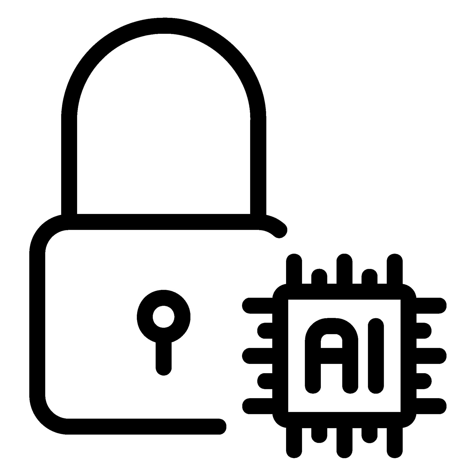 caps lock line icon 40505896 Vector Art at Vecteezy