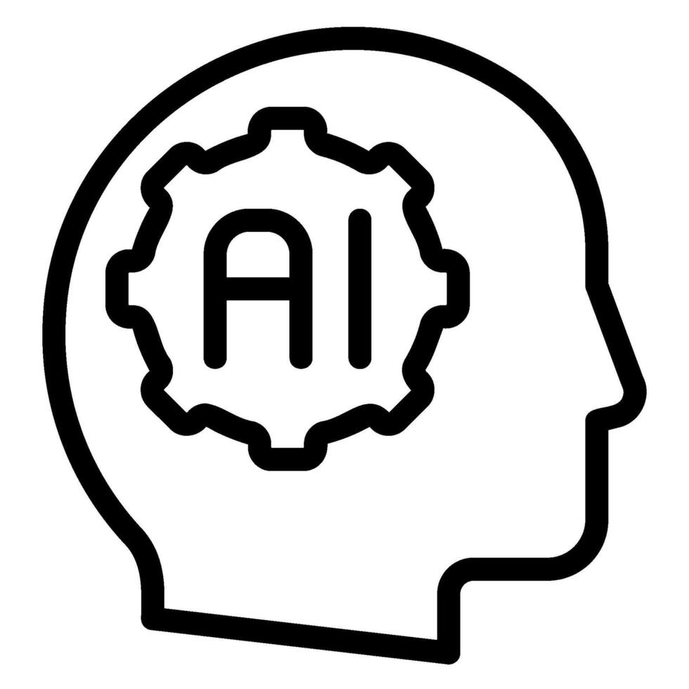 head line icon vector