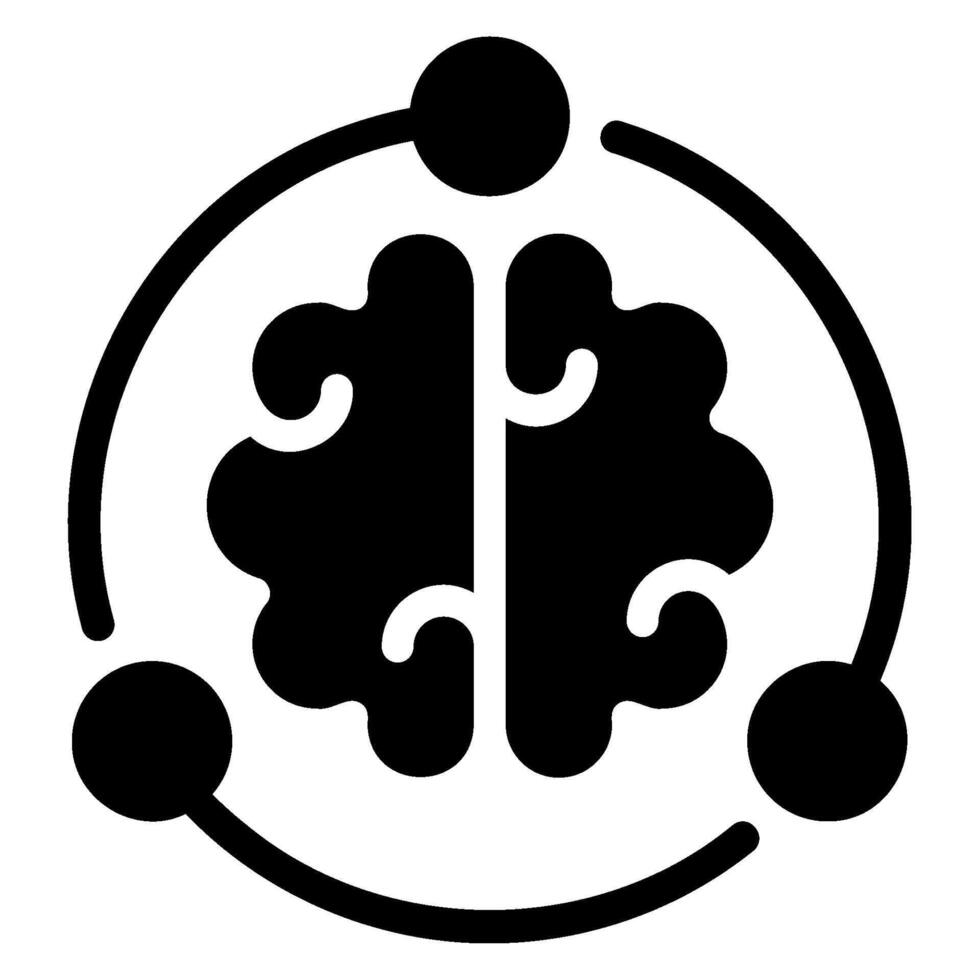 connection glyph icon vector