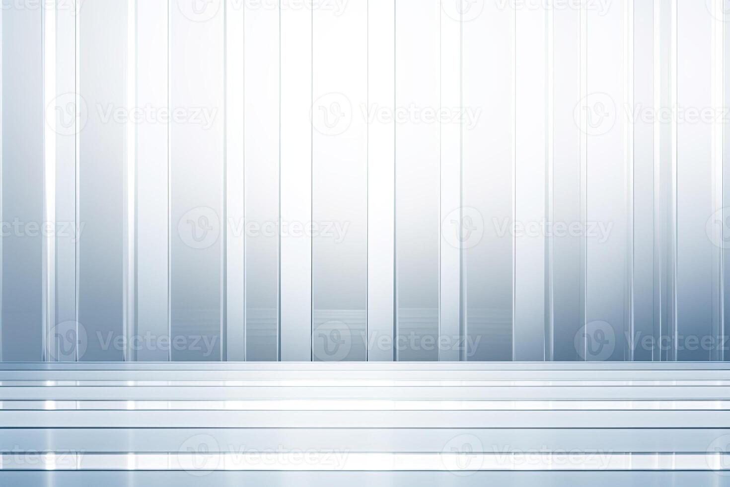 AI generated laconic background with corrugated glass photo
