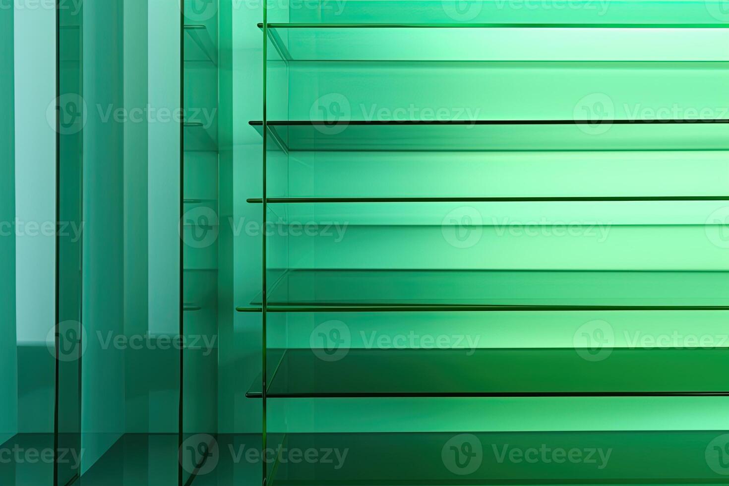 AI generated laconic background with corrugated glass photo