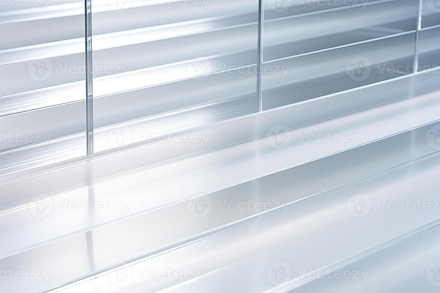 AI generated laconic background with corrugated glass photo