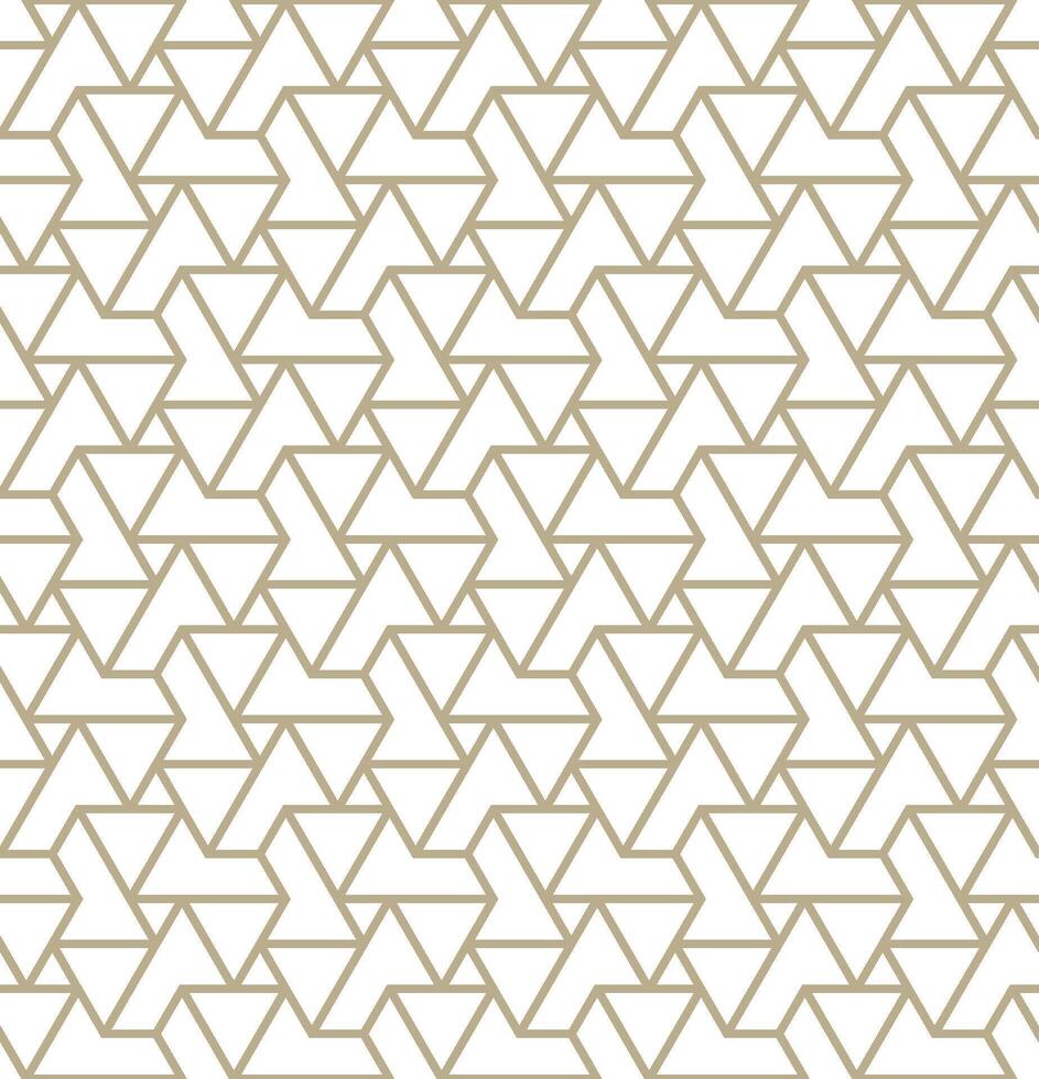 Seamless abstract geometric pattern in a modern style vector