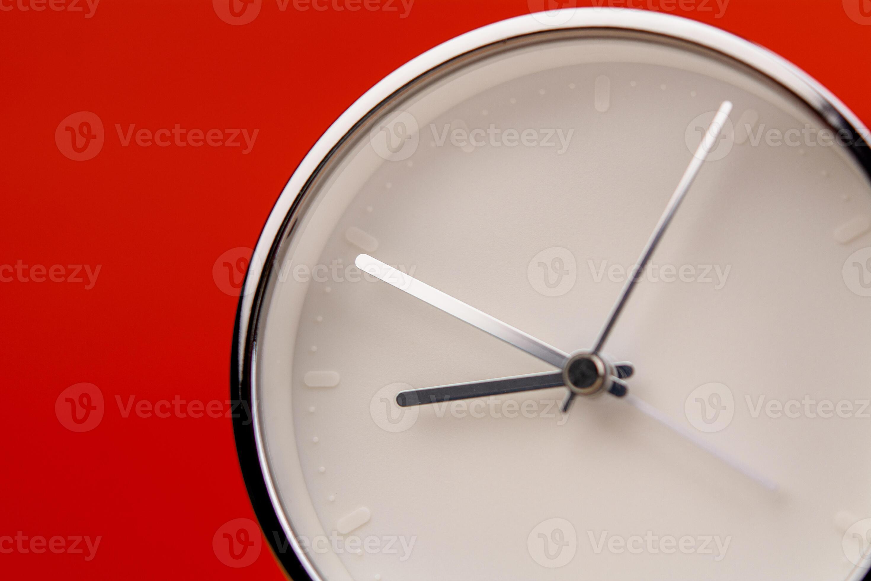 Alarm clock. High quality studio photography, time concept and working