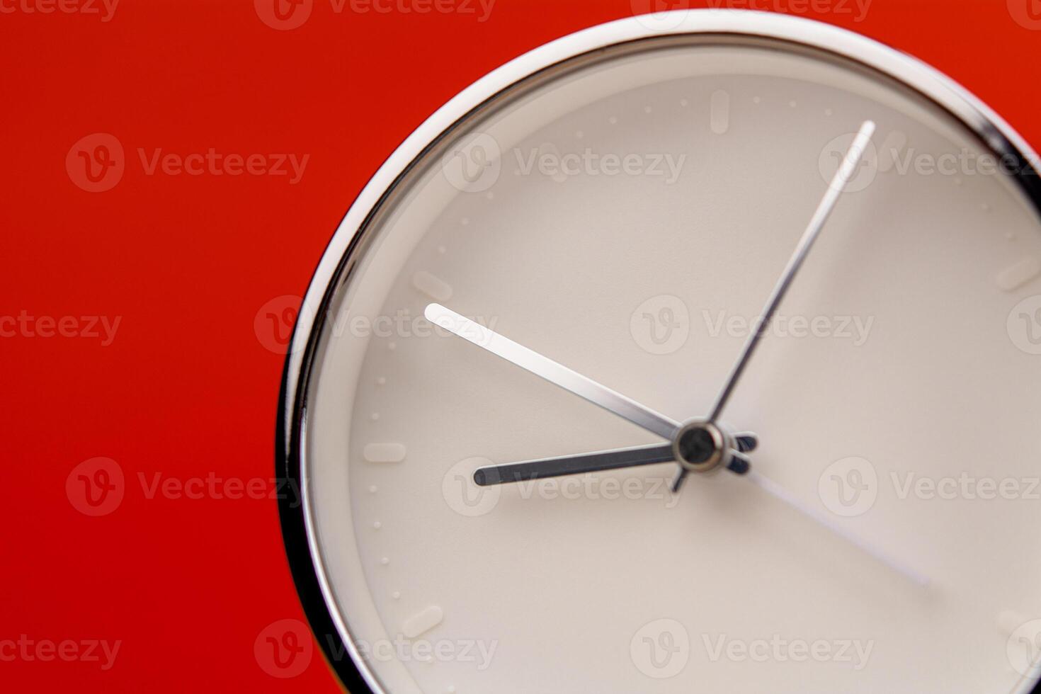 Alarm clock. High quality studio photography, time concept and working with time. photo