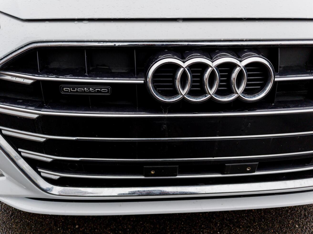 Minsk, Belarus, March 4, 2024 - Audi quattro logo photo