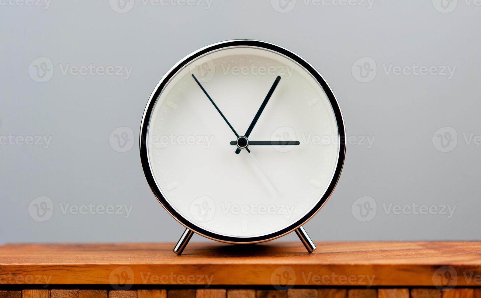 Alarm clock. High quality studio photography, time concept and working with time. photo