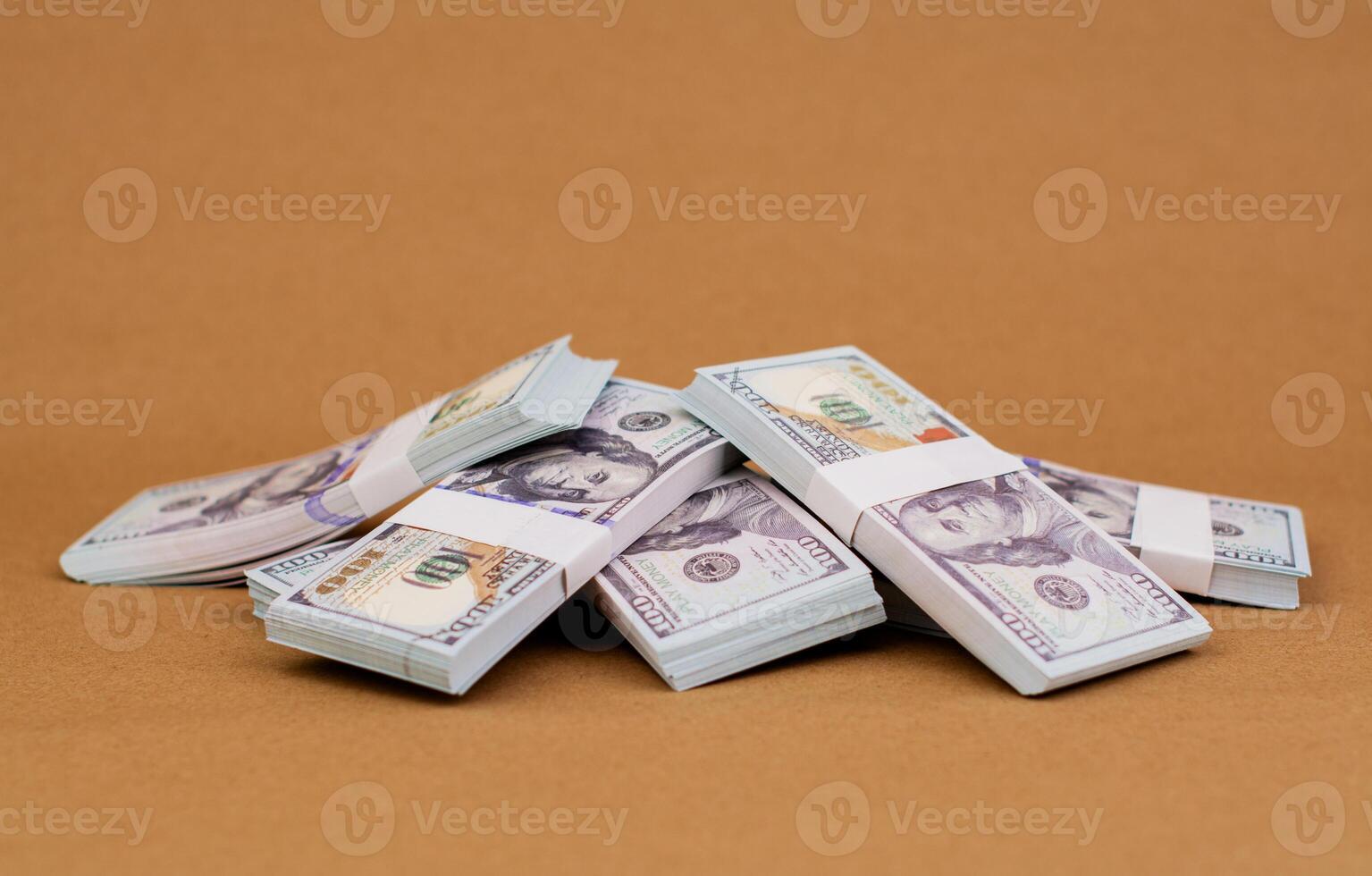 Dollar currency, financial investment, cash flow, income, expenses and financial planning. photo