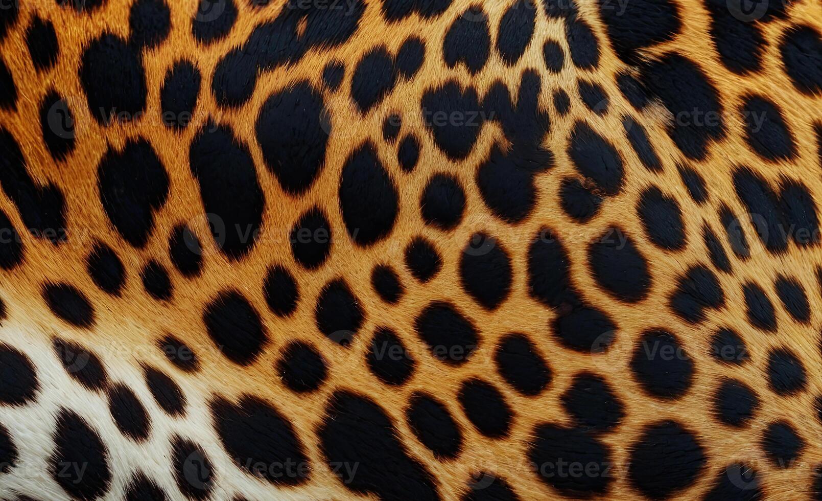 AI generated spotted Leopard fur texture. photo