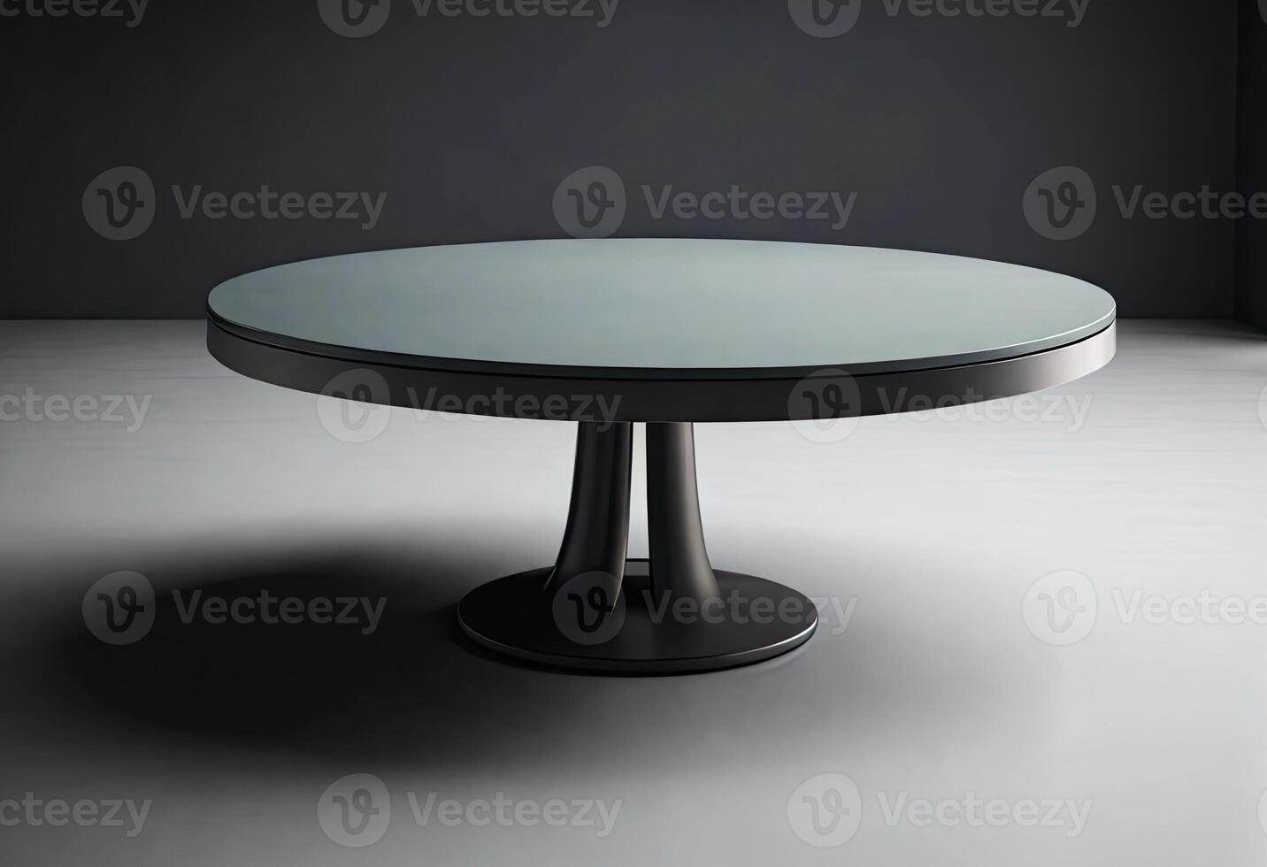 AI generated Elegant furniture - contemporary table photo