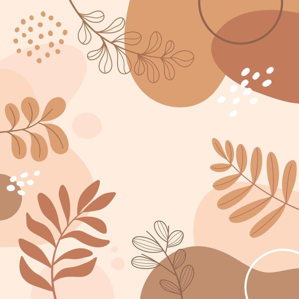 abstract backgrounds for design. Colorful banners with autumn leaves. vector