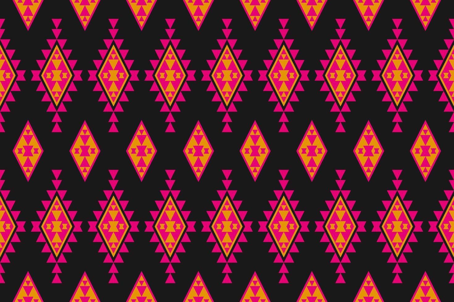 Fabric tribal pattern style. Geometric ethnic seamless pattern traditional. Aztec ethnic ornament print. vector