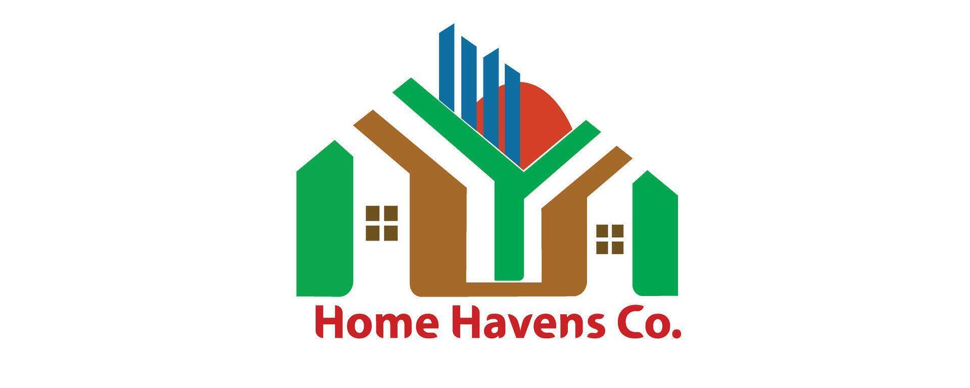 Logo Design Real Estate vector