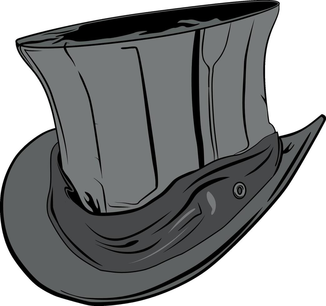 TOP HAT CYLINDER vector