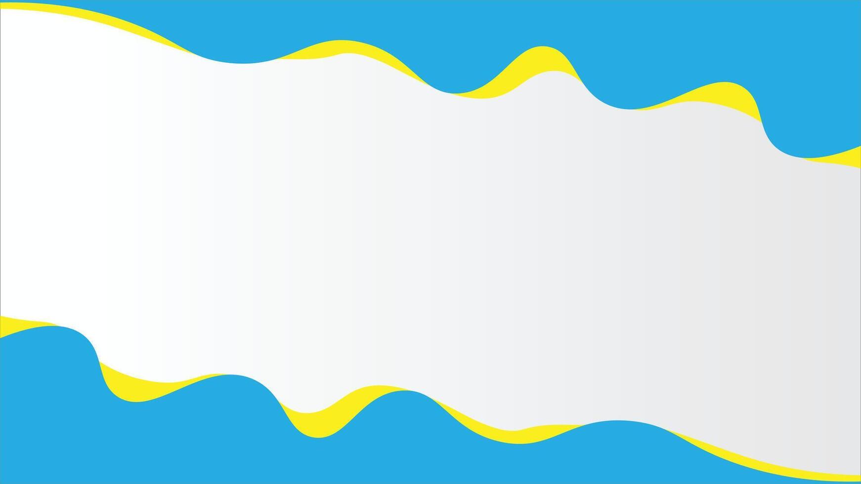 sencillo moderno antecedentes con un combinación de azul, amarillo y blanco con un oblongo arco estilo vector