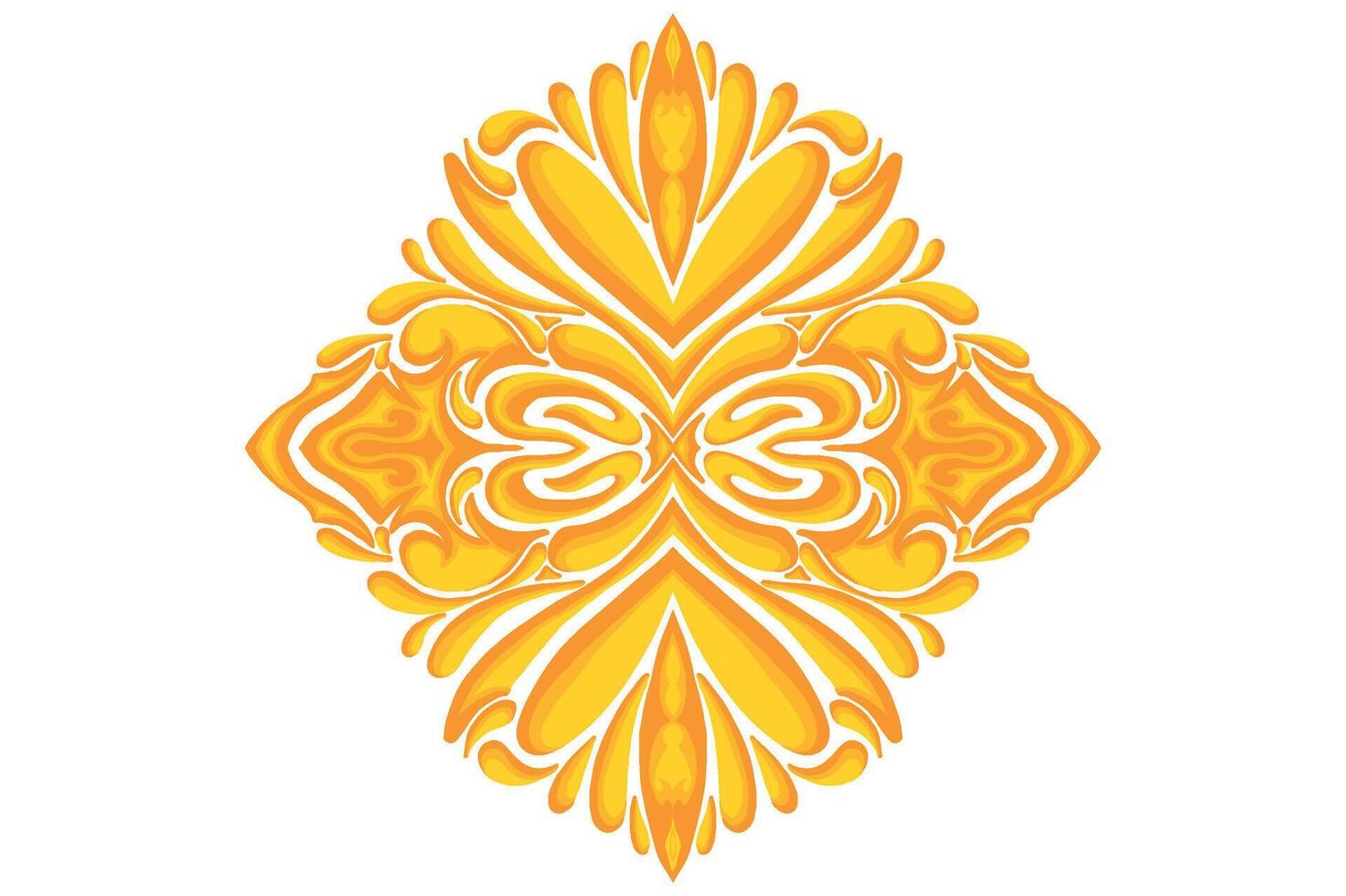 Golden Ornament Frame Border Vector Design For Decoration Element
