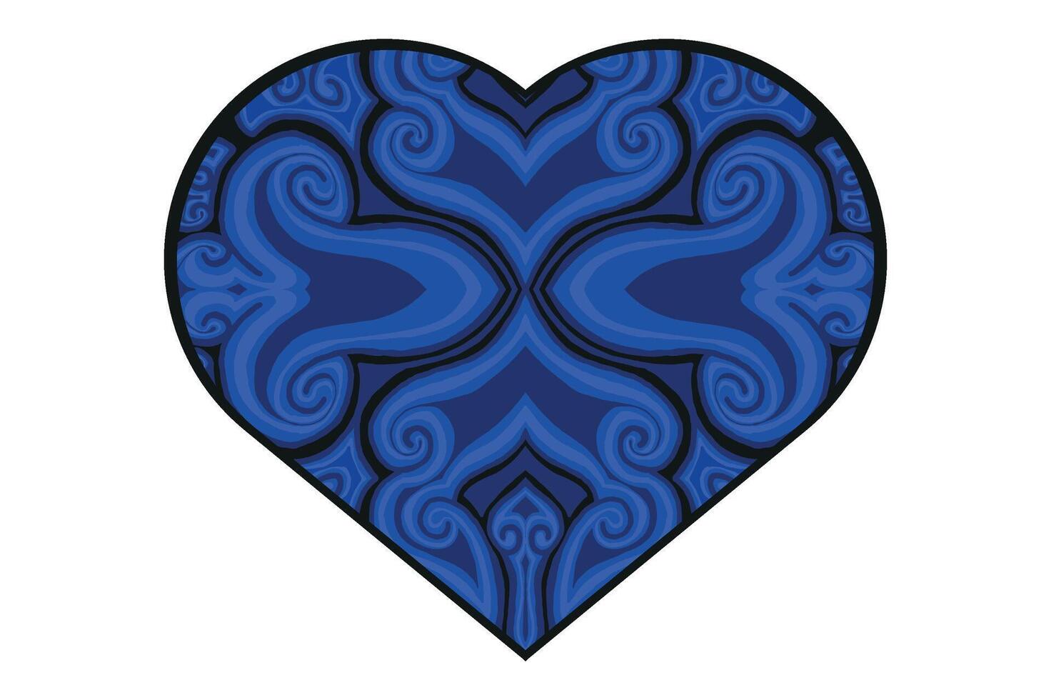 Love Ornament Vector Design For Valentine Decoration
