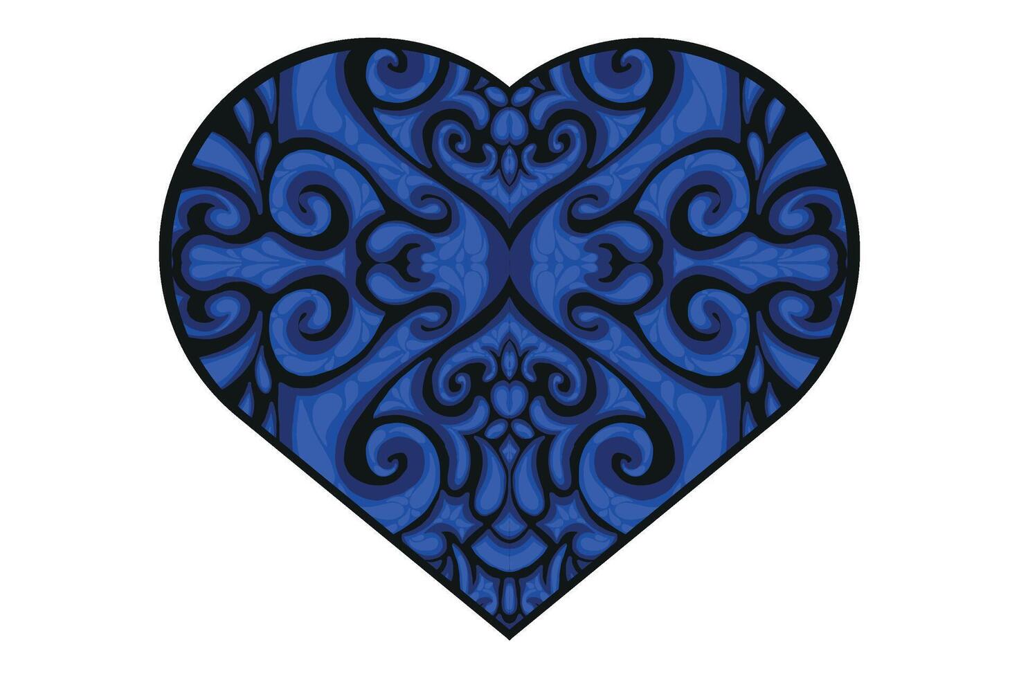 Love Ornament Vector Design For Valentine Decoration