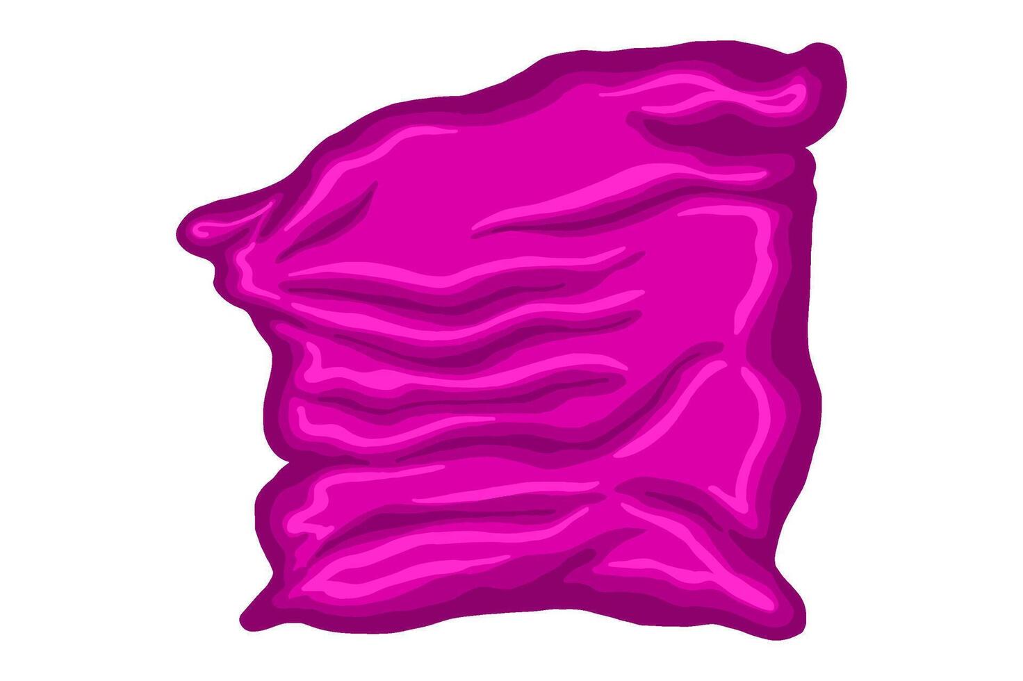 A Pink Pillow Vector