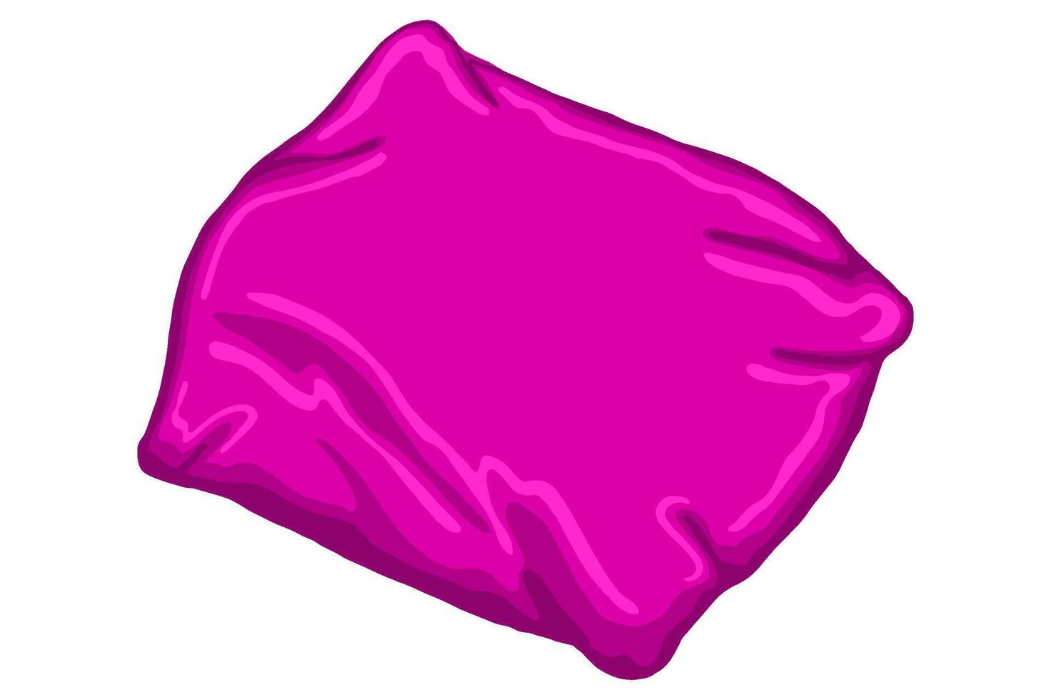 A Pink Pillow Vector