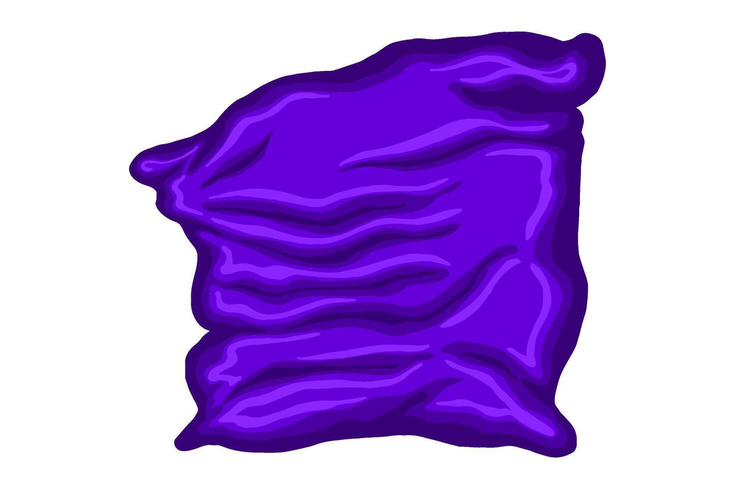 A Blue Pillow Vector