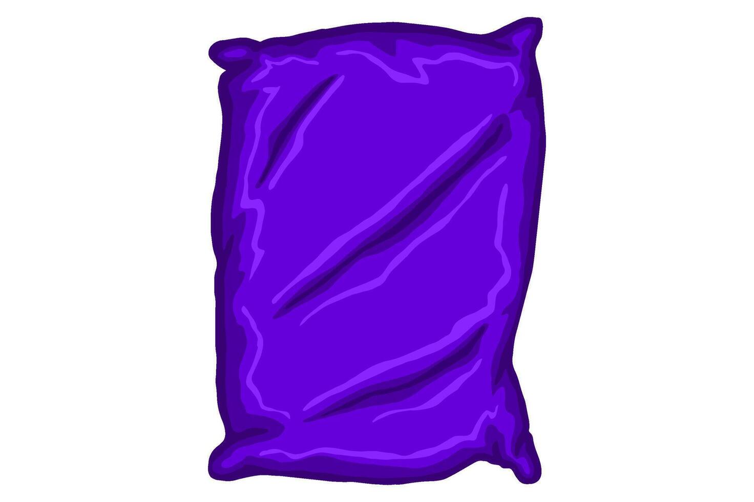 A Blue Pillow Vector