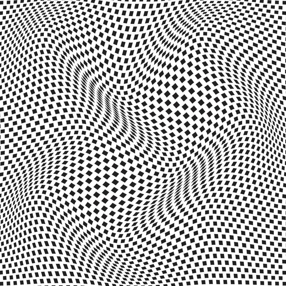 abstract dot wave pattern. vector