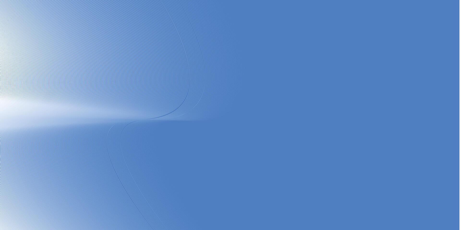 Abstract blue wavy with blurred light curved lines background vector