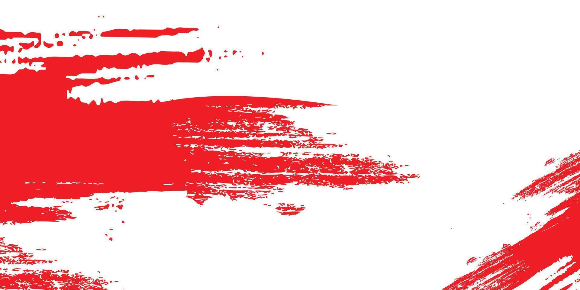 bright grungy background. Colorful scratched template. Texture and elements for design. Abstract white and red brush background vector