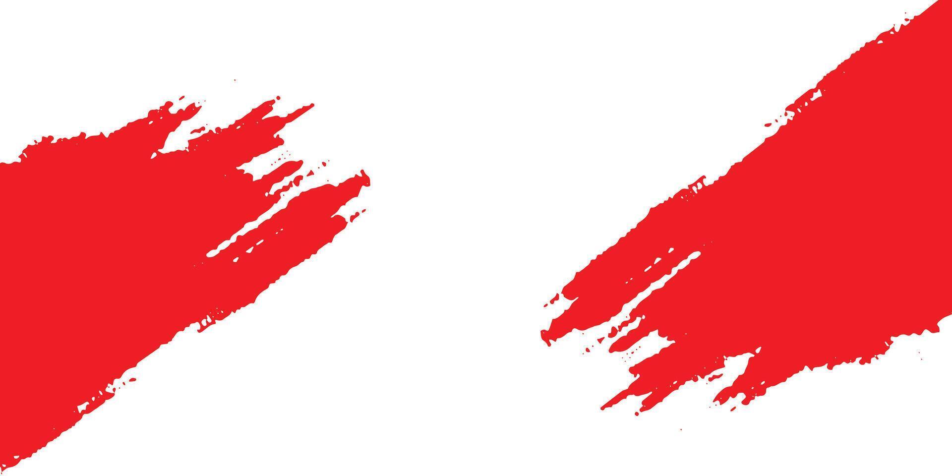 bright grungy background. Colorful scratched template. Texture and elements for design. Abstract white and red brush background vector