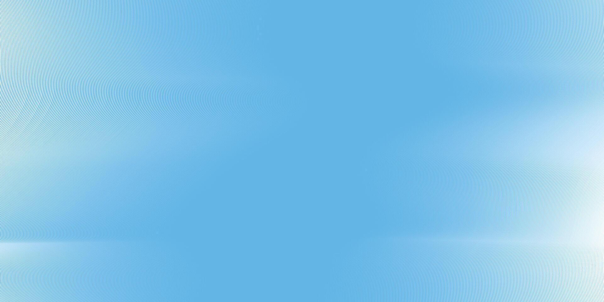Abstract blue wavy with blurred light curved lines background vector