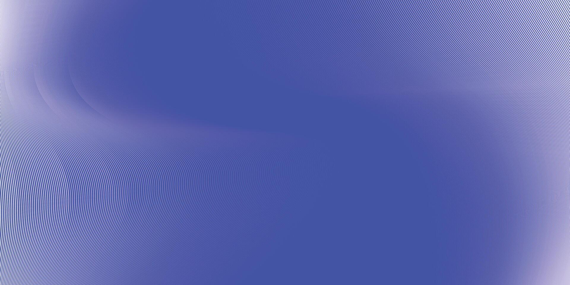 Abstract blue wavy with blurred light curved lines background vector