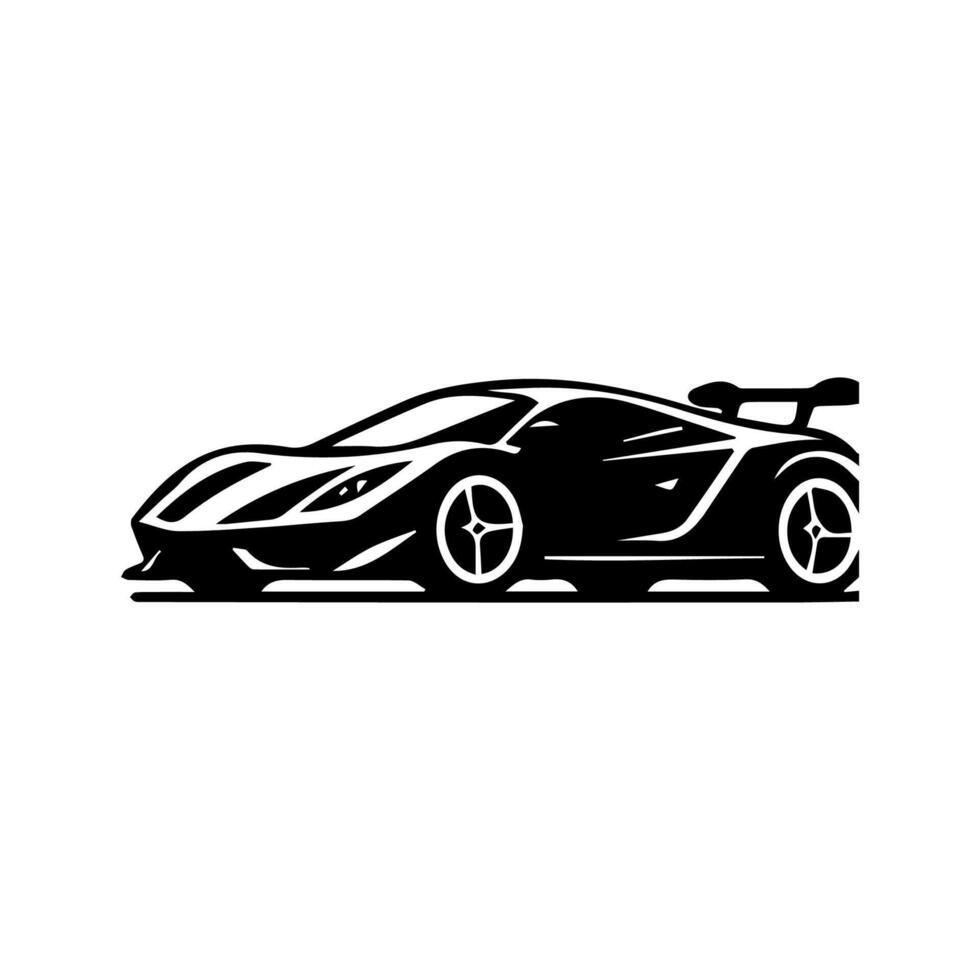 silhouette cars and on the road vehicle icon in isolated background, create by vector. vector