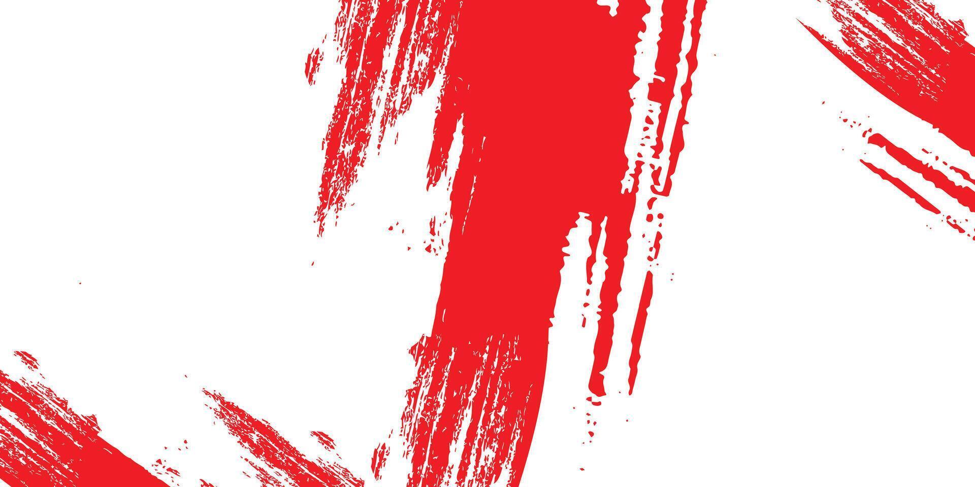 bright grungy background. Colorful scratched template. Texture and elements for design. Abstract white and red brush background vector