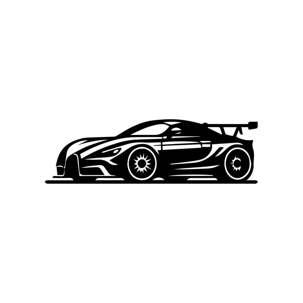 silhouette cars and on the road vehicle icon in isolated background, create by vector. vector
