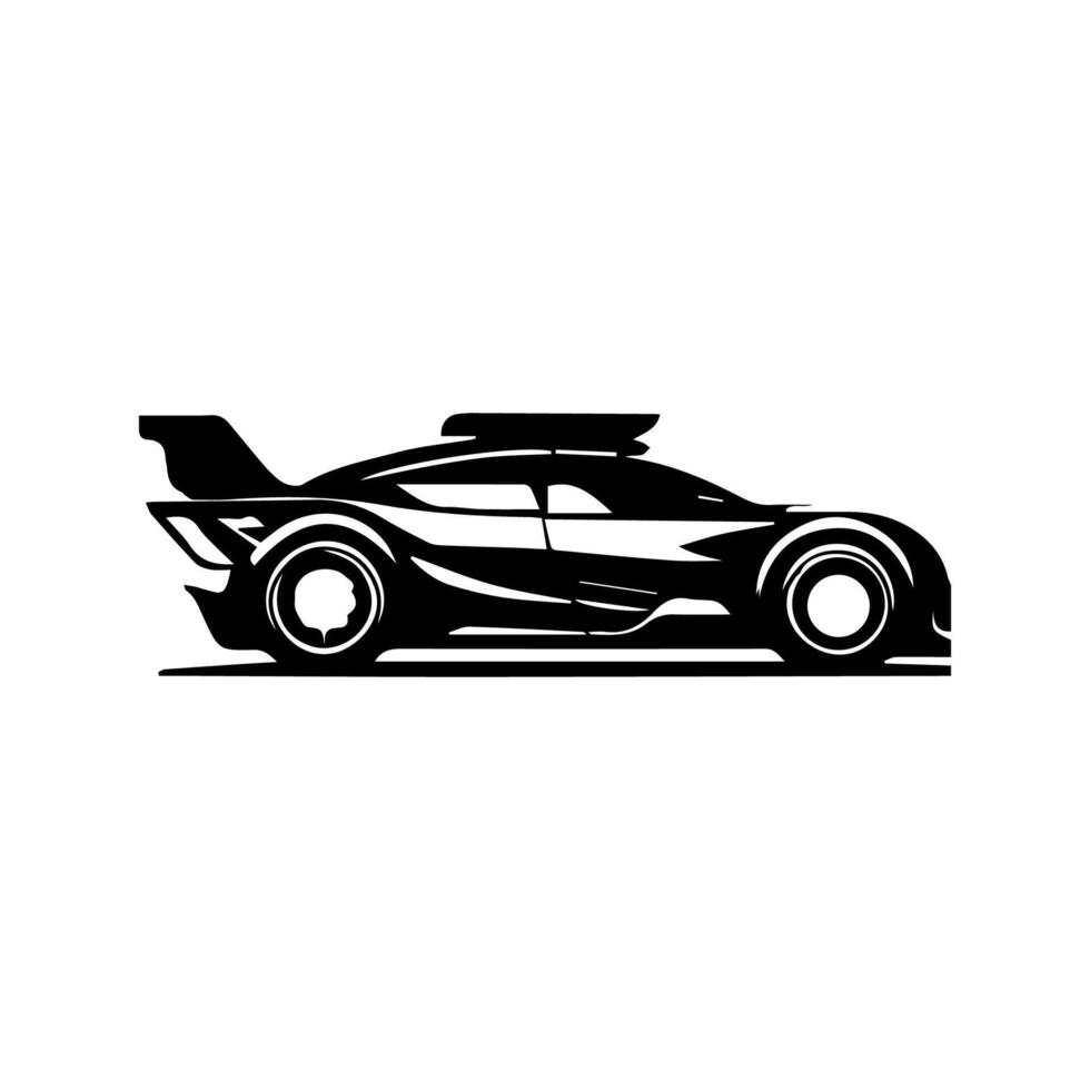 silhouette cars and on the road vehicle icon in isolated background, create by vector. vector