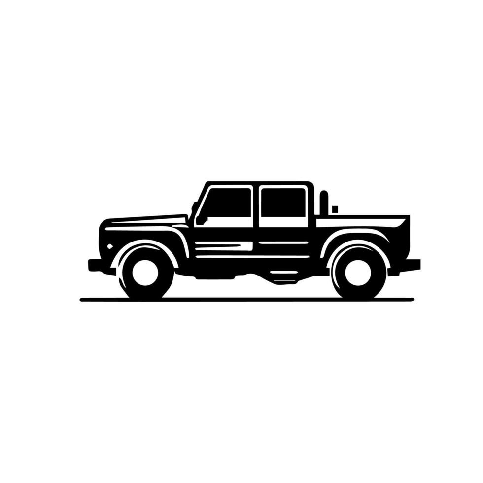 silhouette cars and on the road vehicle icon in isolated background, create by vector. vector