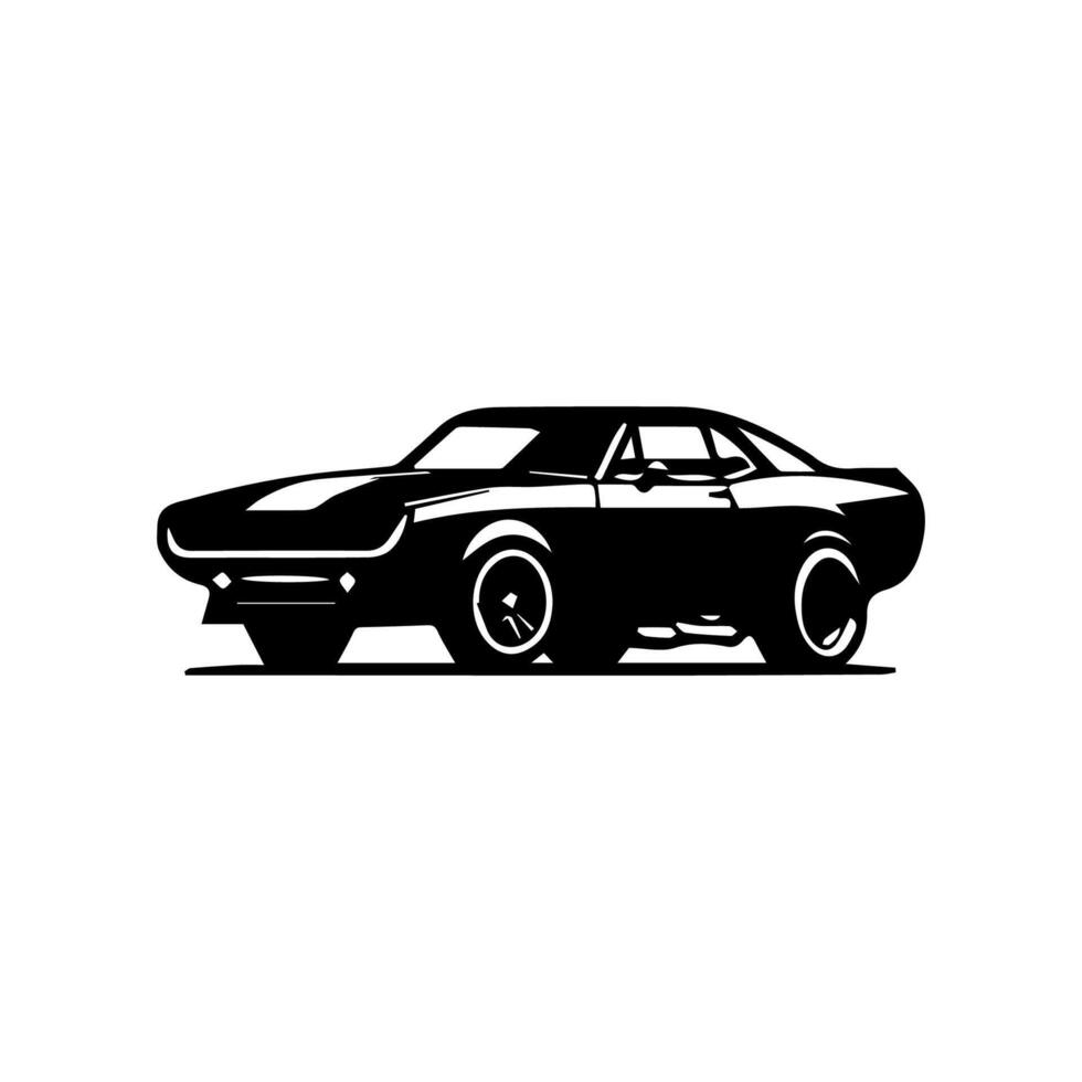 silhouette cars and on the road vehicle icon in isolated background, create by vector. vector